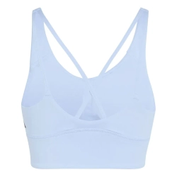 ТОП теннисный Adidas 3 Stripes Studio All Me Light Support - glow blue