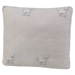 Подушка 70*70см овечья шерсть тик