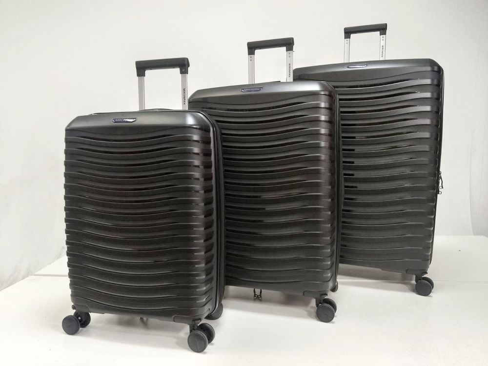 Маленький чемодан Mironpan Model 84, Черный, S