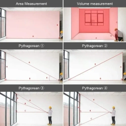 Лазерный дальномер Huepar LM120A до 120 метров