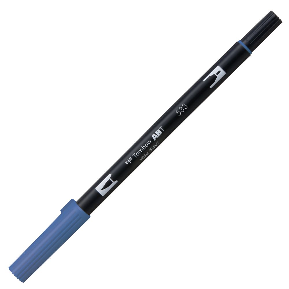 Tombow AB-T Dual Brush-Pen: 533 Peacock Blue