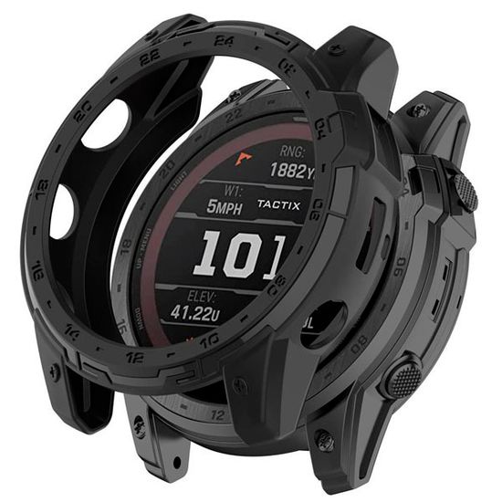 Защитный бампер чехол для часов Garmin Fenix 7X, Tactix 7 / 7 Pro, Enduro 2 материал TPU