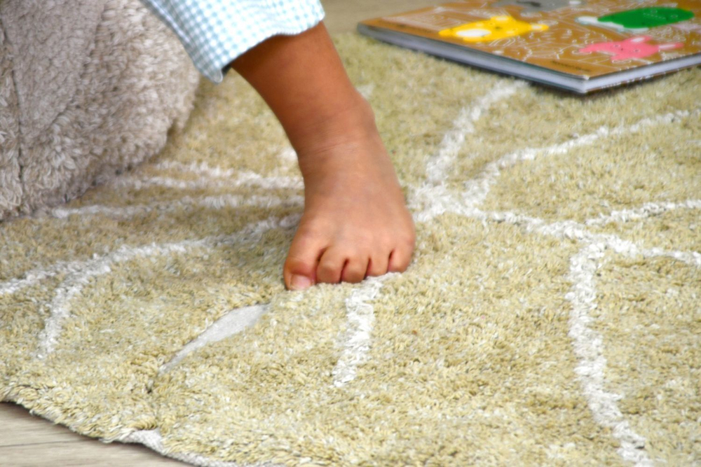 Ковер Lorena Canals Mini Monstera Olive (70 x 100 см)