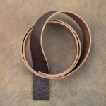 Ременная заготовка Saffiano Oliva Brown (3,0+ мм), цв. Коричневый