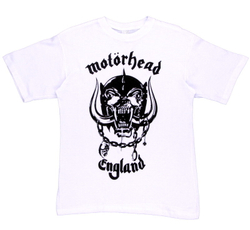 Футболка Motorhead England белая