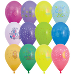 Шар латексный 25см Разные (Ассорти)
