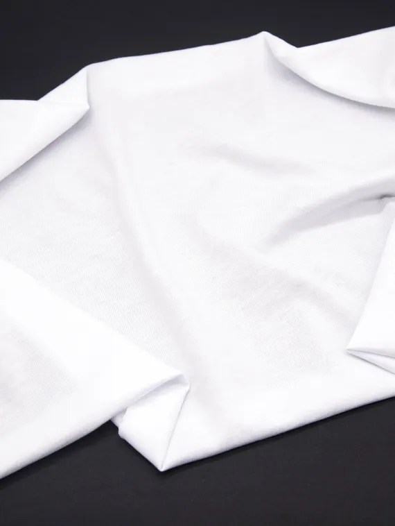 Кулирка хлопок, 140 гр/м, белый 001