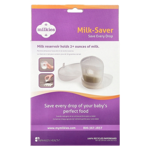 Fairhaven Health, Milkies, контейнер для сбора грудного молока, 1 штука