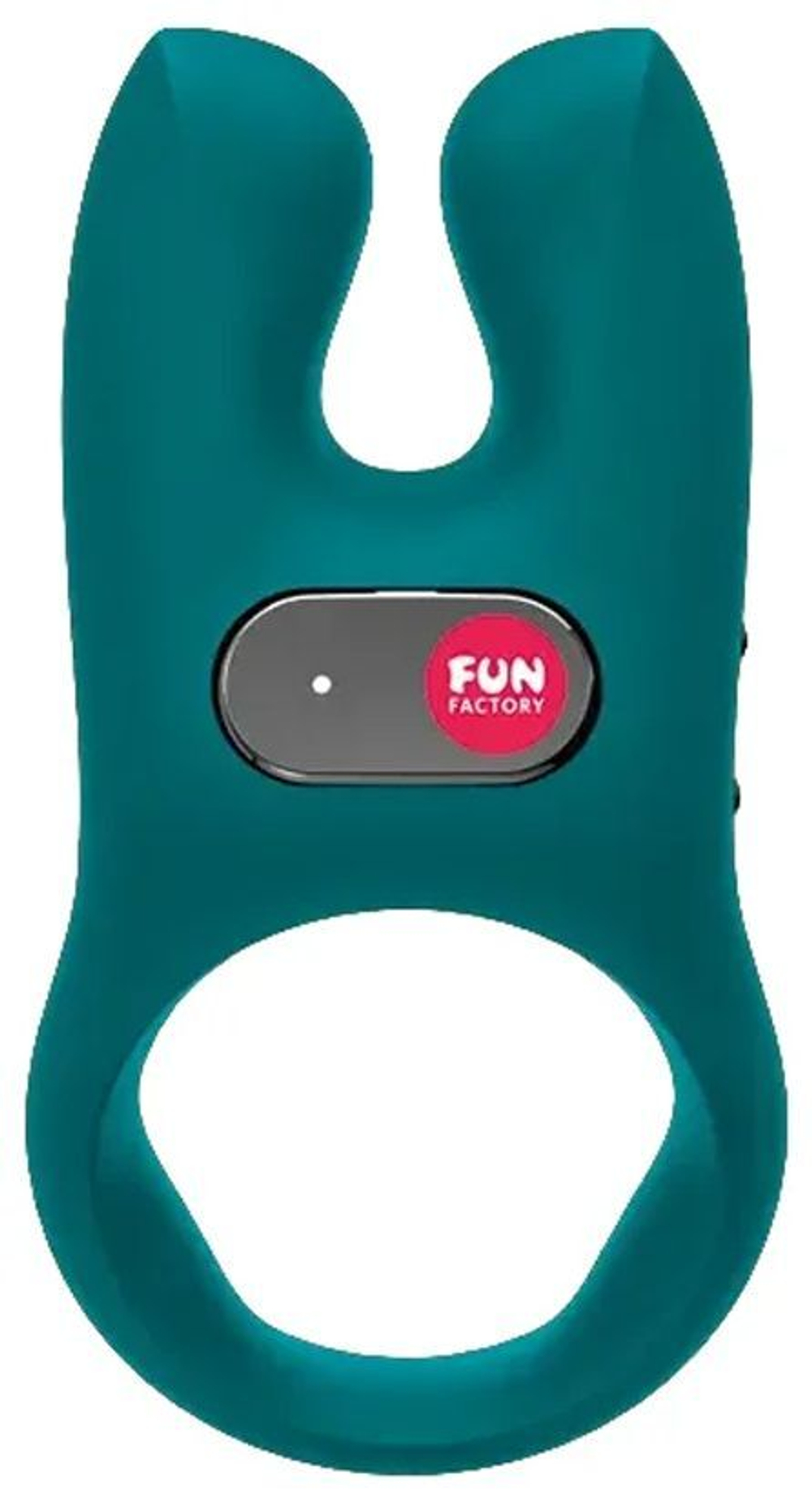 Бирюзовое эрекционное кольцо с ушками Nos (Цвет: бирюзовый)