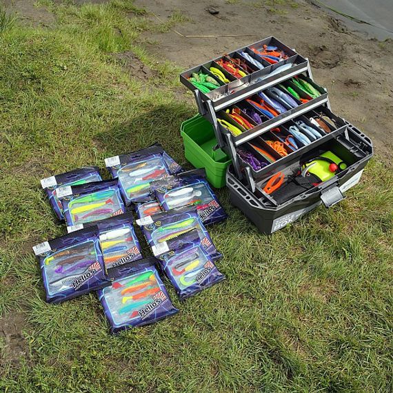 Набор приманок Крупный окунь 5шт/упак SET#3 (HS-PBP2-SET3) Helios