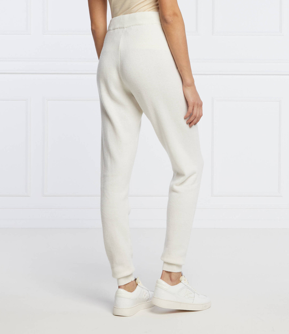 хлопчатобумажные спортивные штаны Karl Lagerfeld - белый(216W2032)