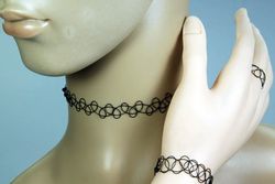 Чокеры плетеные