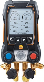 Цифровой манометрический коллектор Testo 557 s комплект 2 в кейсе 0564 5572