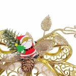 Украшение новогоднее «Веселье» 20*15 см, Золото