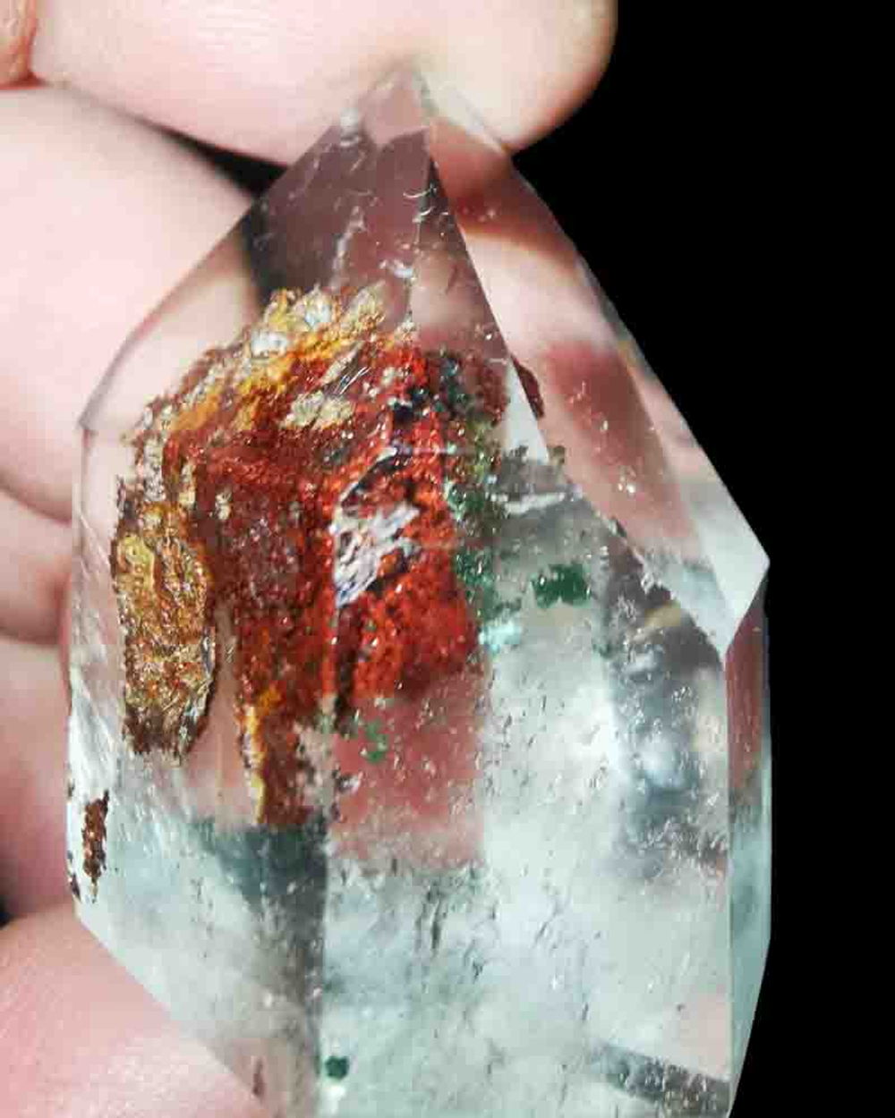 Кристалл кварц с включениями асс.