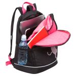 Рюкзак Grizzly, 28*38*18см, 2 отделения, 2 кармана, жесткая спинка, черный