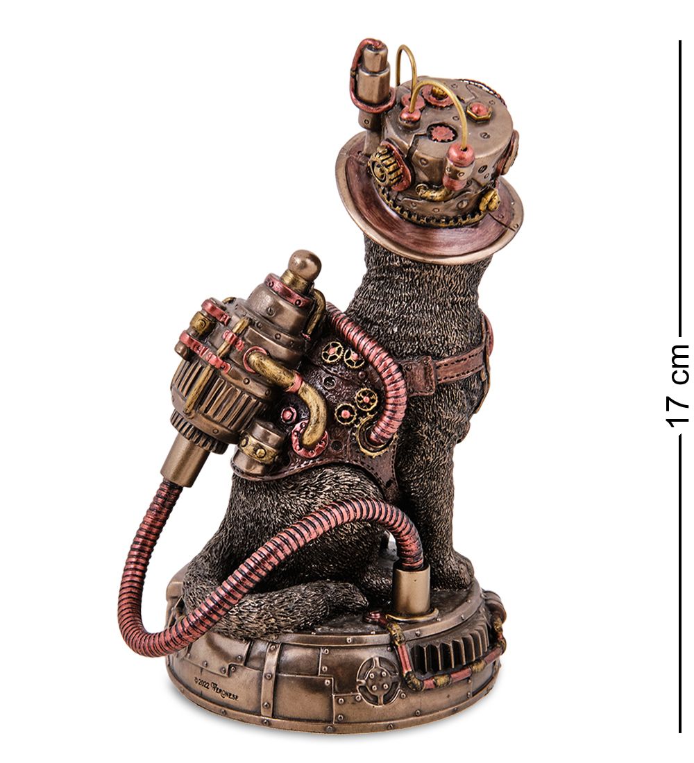 Veronese WS-1242/ 1 Статуэтка в стиле Стимпанк «Мистер Кот»