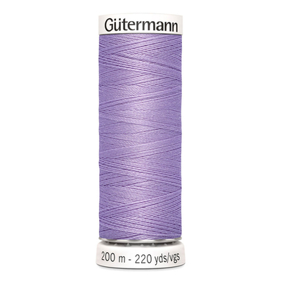 01 Нить Sew-All 100/200 м для всех материалов, 100% полиэстер Gutermann 748277 (158 св.сиреневый)