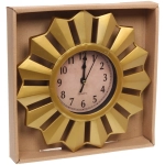 Часы настенные «Помпеи» D25см золото 8835