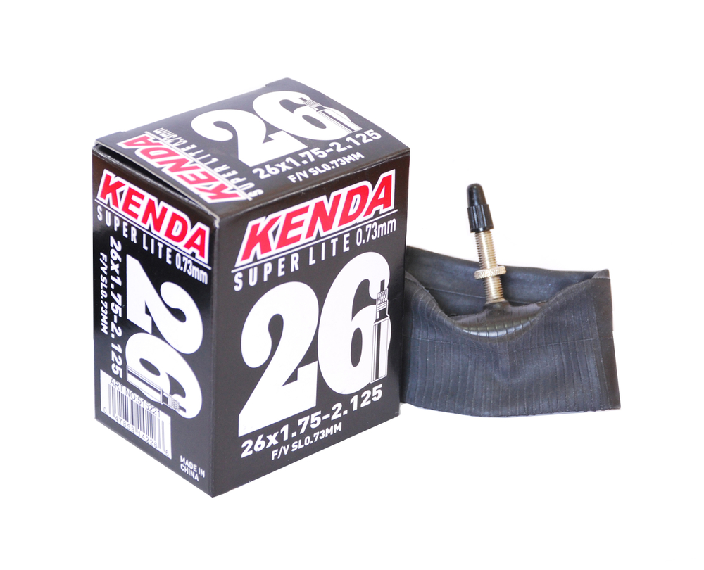 Камера 26" спорт 1,75-2,125 (47/57-559) облегч SUPERLITE толщ стенки 0,73мм (50) KENDA
