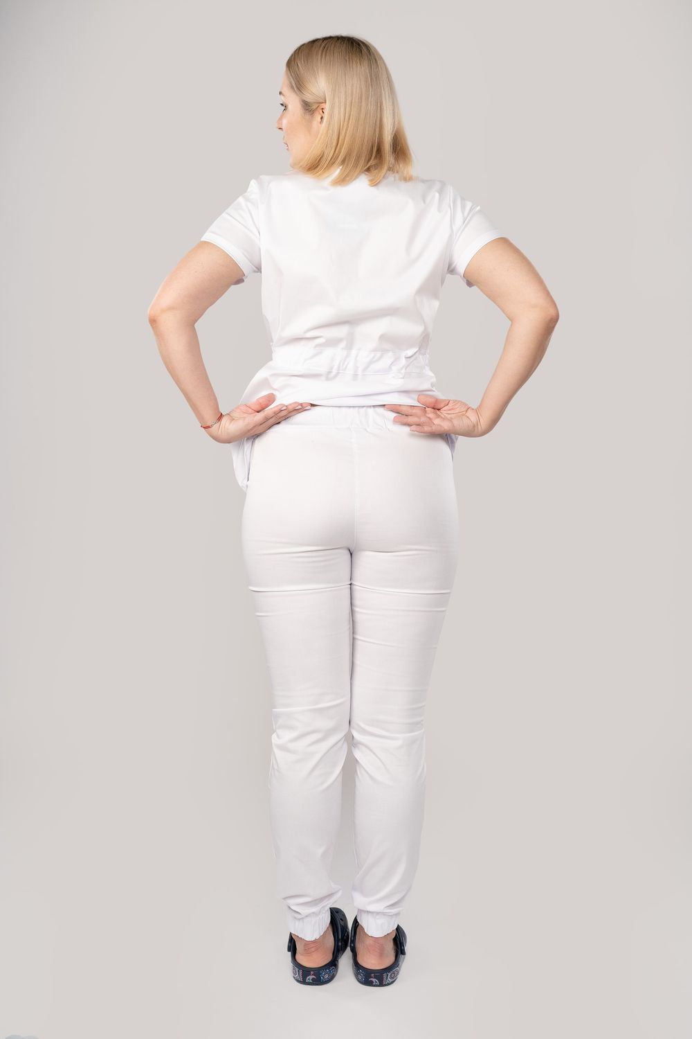 Костюм медицинский женский 386 БЕЛЫЙ