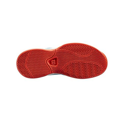 детские Кроссовки теннисные Wilson Kaos K 2.0 Jr - blue coral/white/fiesta