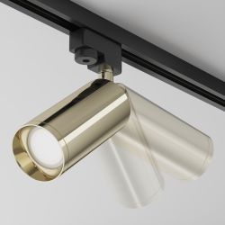 Трековый светильник для однофазного шинопровода Maytoni Unity Focus TR004-1-GU10-G