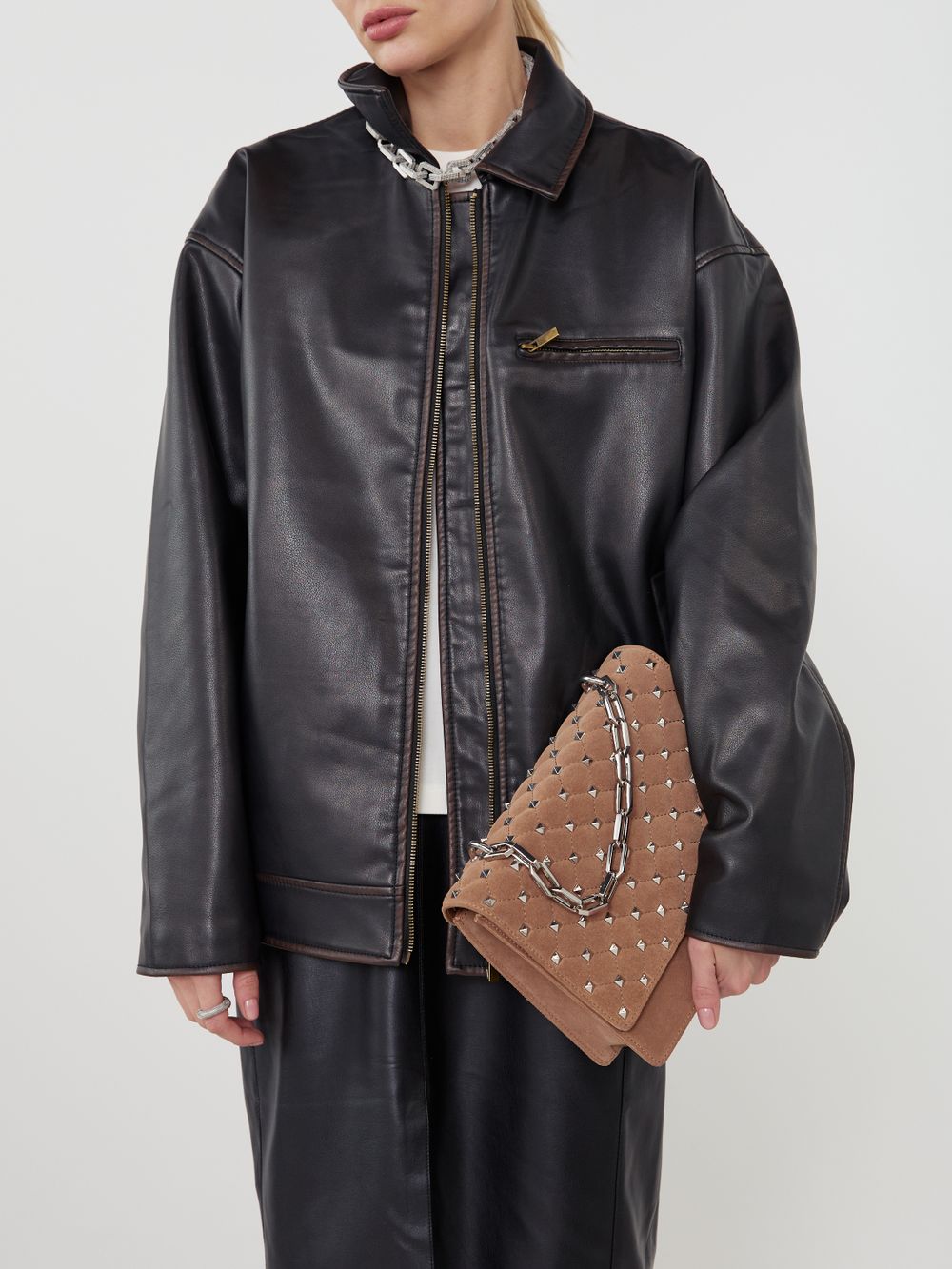 BAD GIRL LARGE BAG CARAMEL