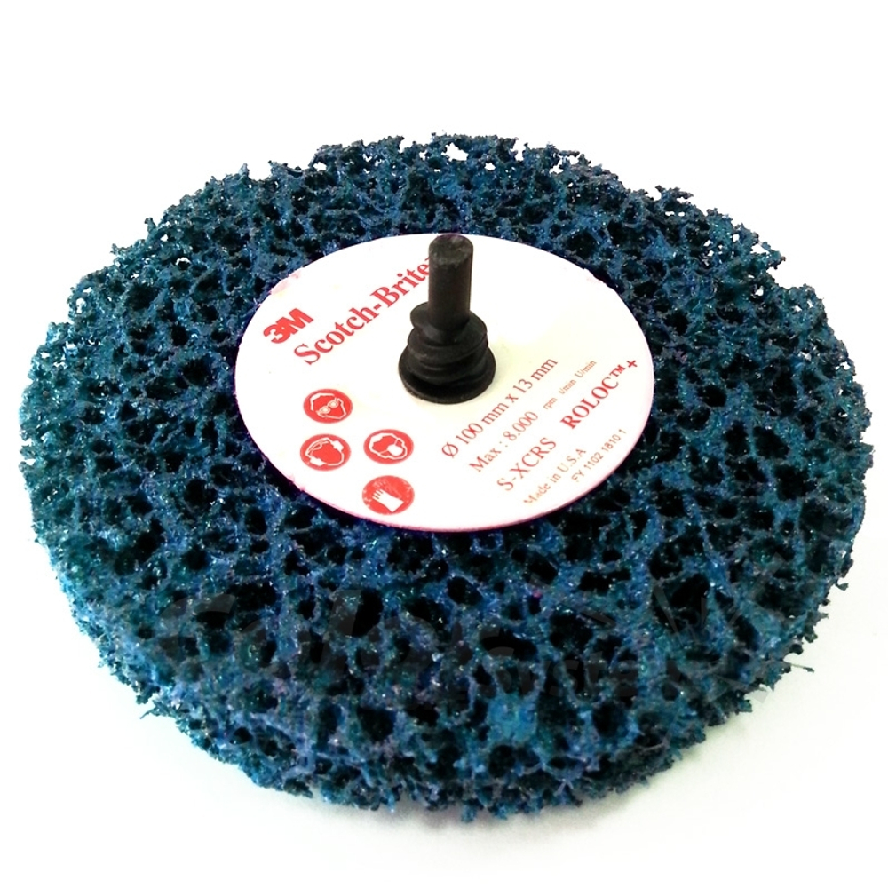3M Scotch-Brite Clean and Strip Pro XO-ZR Круг Абразивный пурпурный S XCRS 100x13x6мм