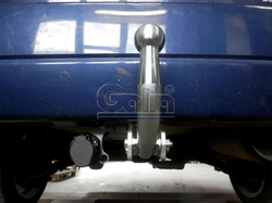 Фаркоп оцинкованный Galia S057A для Suzuki Liana хетчбек 2WD/4WD 2001-2007(паспорт и сертификат в комплекте)(без электрики)