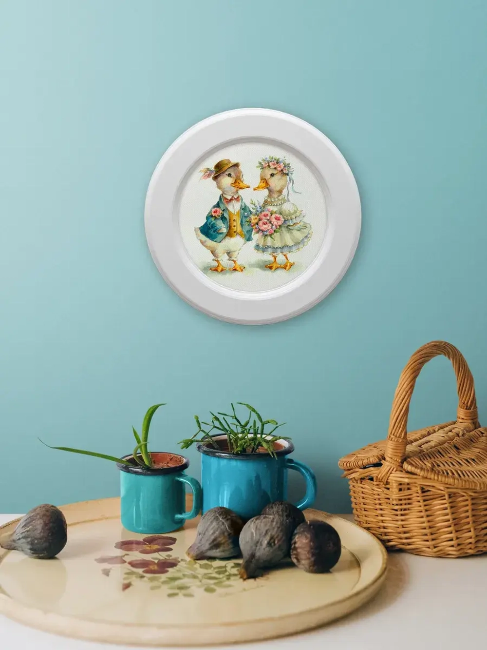 Картина на стену интерьерная на холсте 27 см