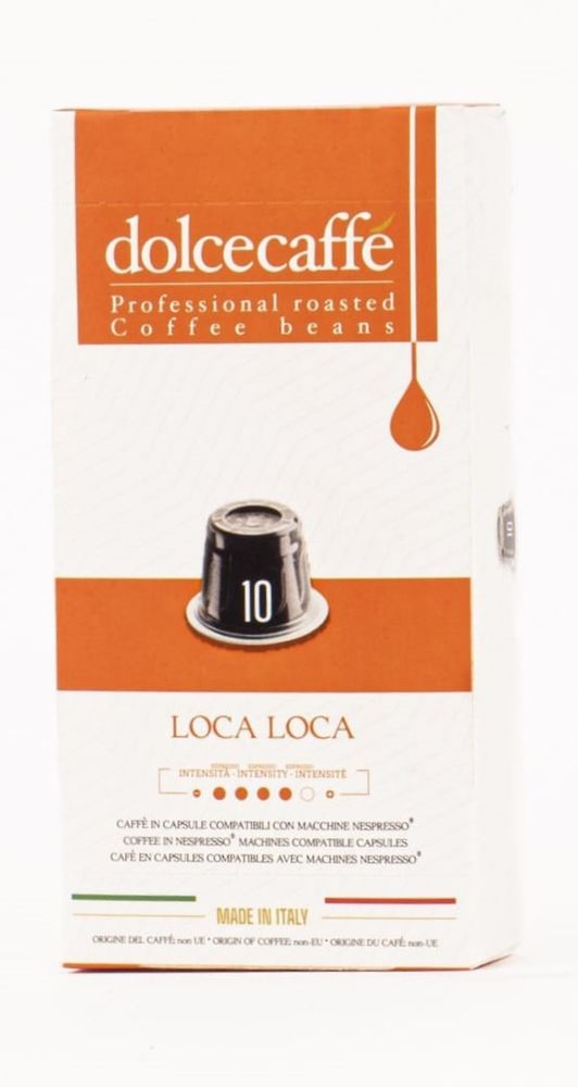 Кофе в капсулах Nespresso Dolcecaffe Loca Loca 10 шт 5 шт