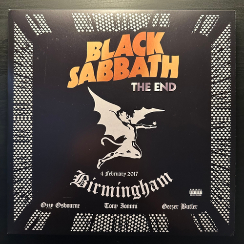 Black Sabbath - The End (4 February 2017 - Birmingham) 3LP (Европа 2020г.)