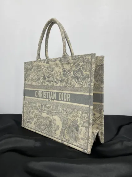 Сумка Dior Book Tote серый
