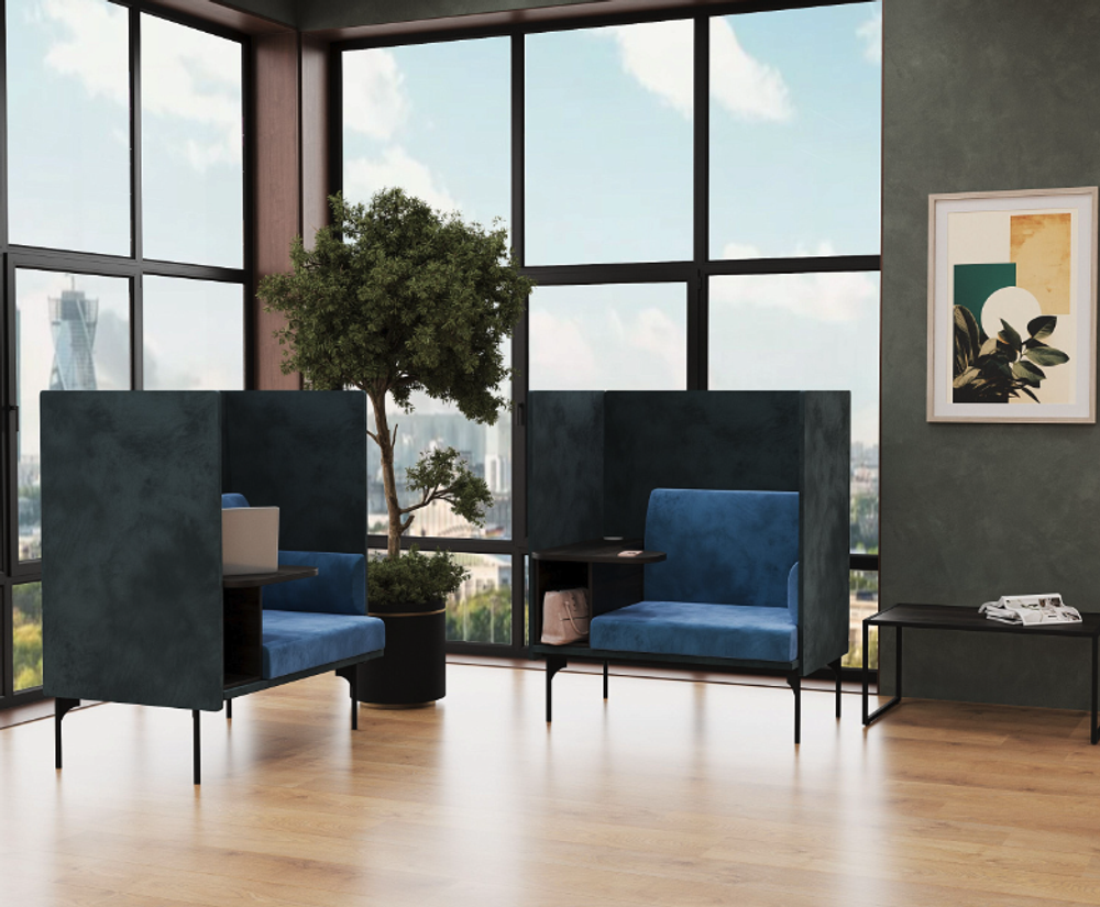 Диван одноместный со столиком БРИДЖ