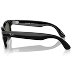 AR очки Ray Ban Wayfarer RW4006 Глянцевый чёрный/Зелёный M 150-50mm (601/71)