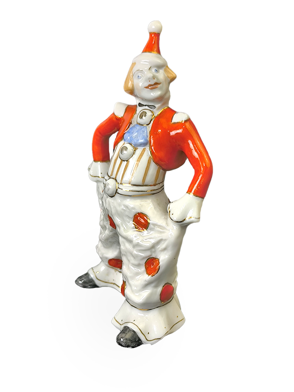 Фарфоровая статуэтка "Клоун" ДФЗ Вербилки
