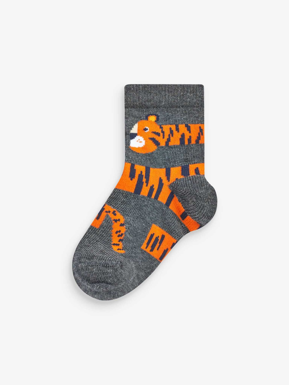 Носки хлопоковые для мальчика Next A05-835, 7 шт., Синий, Красный, Желтый