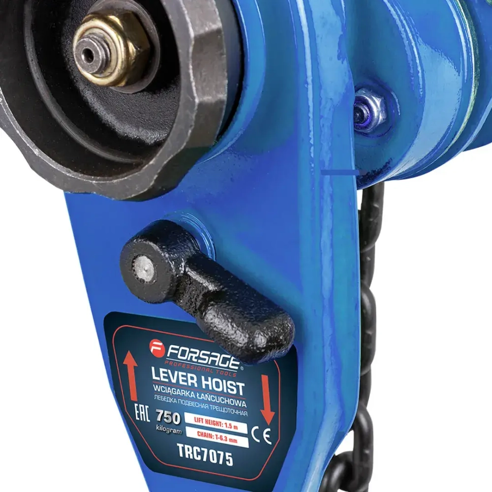 Таль рычажная ручная 0,75т Forsage F-TRC7075