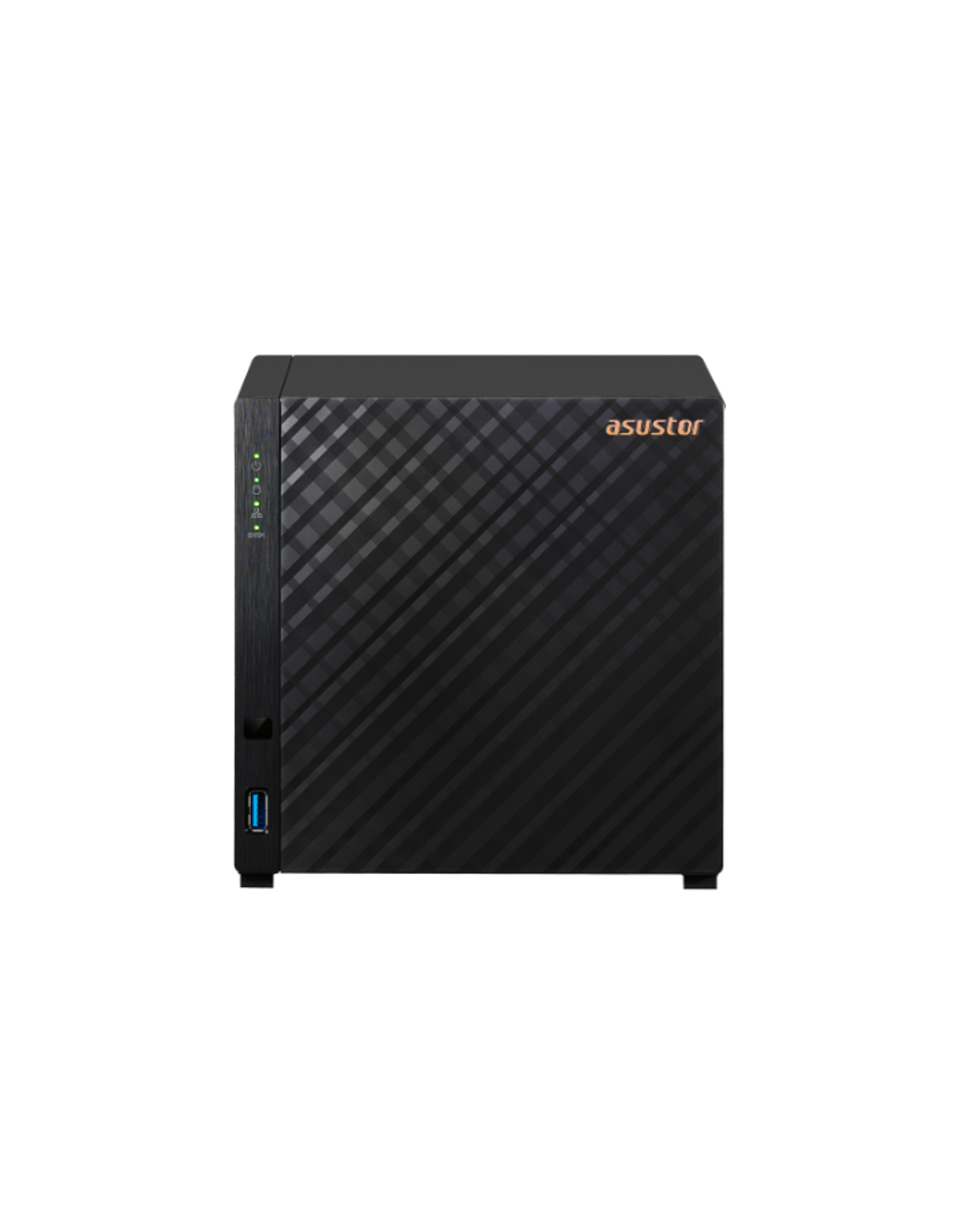 Cетевое хранилище ASUSTOR AS1104T 4-Bay NAS/CPU (2Core) 1.4GHz/1GBDDR4/noHDD,LFF(HDD,SSD)/1x1GbE(LAN)/2xUSB3.2/; 90IX01J0-BW3S00
