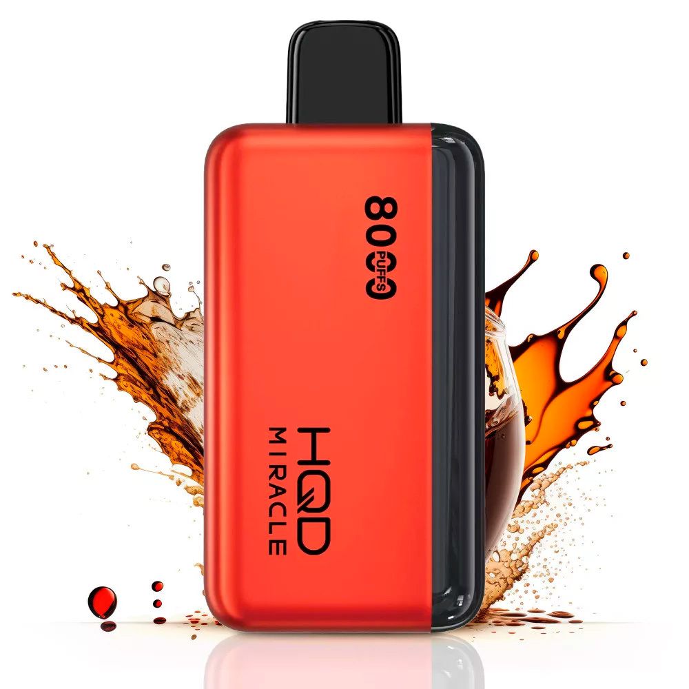 HQD MIRACLE 8000 - Cola (5% nic)