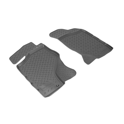 Ковры в салон Norplast/Unidec для Nissan NP300 (2009-), Черный, передние, арт.NPA00-C61-403