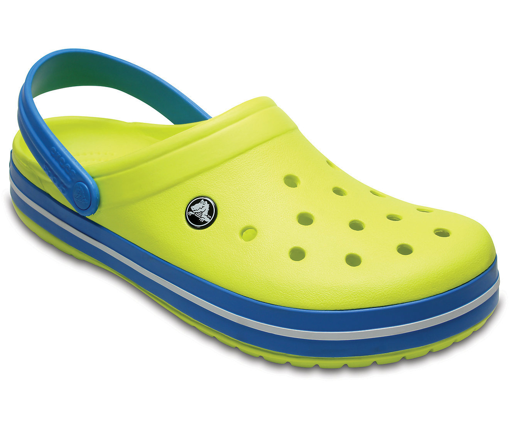 Сабо Crocs Crocband Tennis Ball Green/Ocean