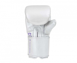 Перчатки снарядные Clinch Bag Mitts Undefeated Russian Team серебристые C167RT