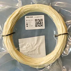 Фотография — Пластик для 3D-принтера Filamentarno PRO 1.75 PRO-FLEX слоновая кость (50 м)