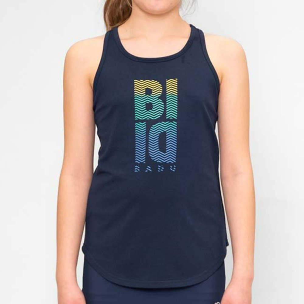 ОДЕЖДА ДЛЯ ТЕННИСА Девочки, Майка BIDI BADU GRAFIC ILLUMINATION CHILL .