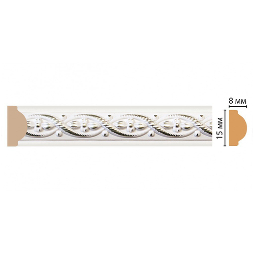 130-7D ШК/80 Молдинг DECOMASTER(15*8*2400 мм)
