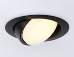 Светильник встраиваемый G10123 BK черный GX53 max 12W D120*48