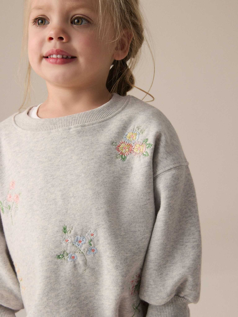 Толстовка и легинсы в комплекте для девочки Next E54-937, Розовый, Серый