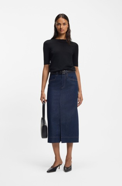 Юбка джинсовая женская BOSS ANDREYA